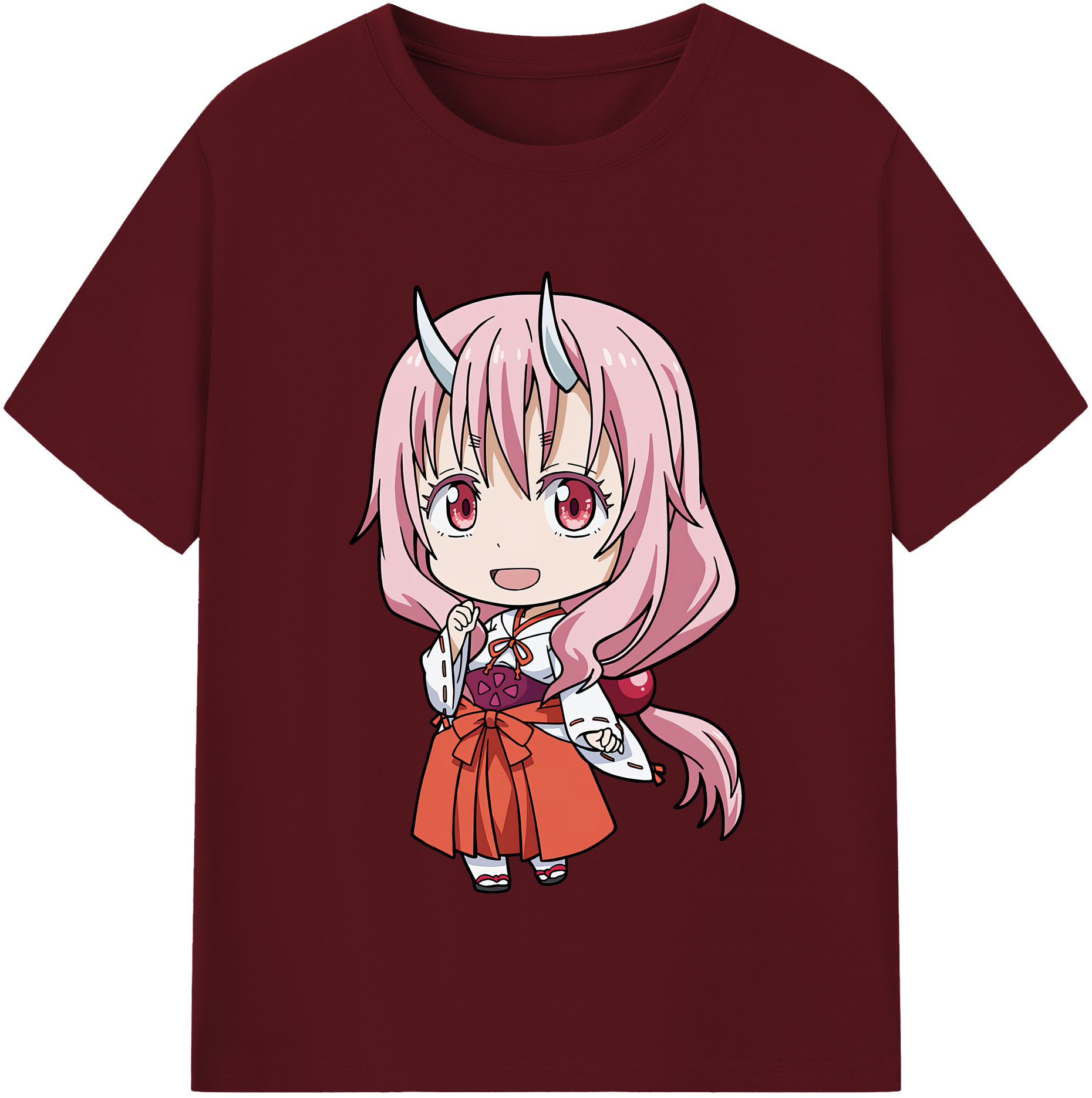 （画像用） 転スラ Regarding Reincarnated to Slime 綿100％半袖Tシャツ（フロントプリント）